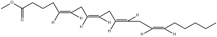 Arachidonic Acid methyl ester-d8 Structure