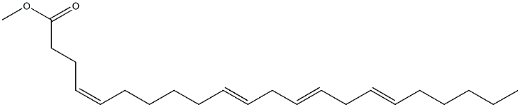 cis-4,10-13,16-Docosatetraenoic Acid methyl ester Structure