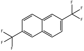 2,6-Bis-(trifluoromethyl)naphthalene Structure