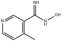 N'-Hydroxy-4-methylpyridine-3-carboximidamide Structure