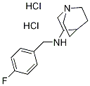 (1-AZA-BICYCLO[2.2.2]OCT-3-YL)-(4-FLUORO-BENZYL)-AMINE DIHYDROCHLORIDE Structure