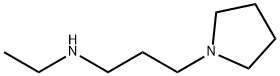 N-Ethyl-3-(1-pyrrolidinyl)-1-propanamine Structure