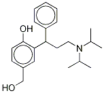 rac 5-Hydroxymethyl Tolterodine-d14 Structure