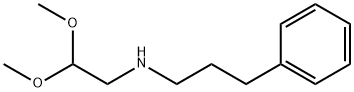 N-(2,2-diMethoxyethyl)-3-phenylpropan-1-aMine Structure