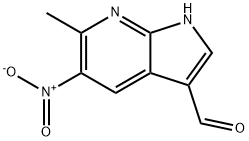 3-FORMYL-6-METHYL-5-NITRO-7-AZAINDOLE Structure
