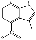 3-IODO-4-NITRO-7-AZAINDOLE Structure