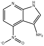 3-AMINO-4-NITRO-7-AZAINDOLE Structure