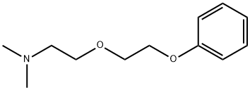 N,N-DiMethyl-2-(2-phenoxyethoxy)ethanaMine Structure