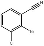 2-Bromo-3-chlorobenzonitrile Structure