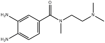 3,4-DIAMINO-N-(2-DIMETHYLAMINO-ETHYL)-N-METHYL-BENZAMIDE Structure