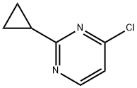 4-chloro-2-cyclopropylpyrimidine Structure