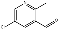 5-chloro-2-Methylnicotinaldehyde Structure