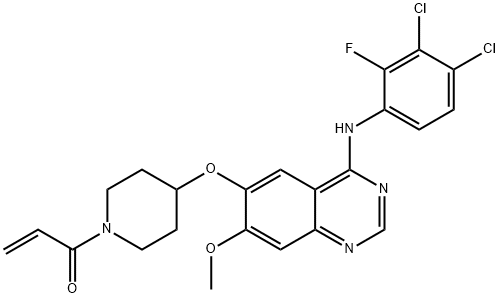 Poziotinib (HM781-36B) Structure