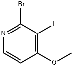 2-Bromo-3-fluoro-4-methoxypyridine Structure
