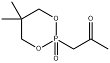 1-(5,5-DiMethyl-2-oxido-1,3,2-dioxaphosphinan-2-yl)propan-2-one Structure