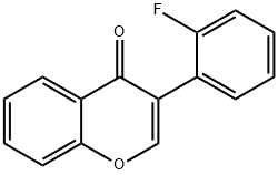 3-(2-fluorophenyl)-4H-chroMen-4-one Structure