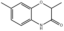 2,7-DiMethyl-2,4-dihydro-1,4-benzoxazin-3-one Structure