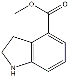 4-Methoxycarbonyl-2,3-dihydro-1H-indoline Structure