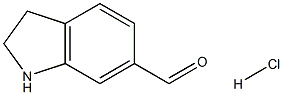 Indoline-6-carbaldehyde hydrochloride Structure