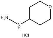 (Tetrahydro-2H-pyran-4-yl)hydrazine hydrochloride (1:2) Structure