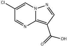 6-Chloro-pyrazolo[1,5-a]pyriMidine-3-carboxylic Acid Structure