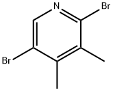2,5-DibroMo-3,4-diMethylpyridine Structure