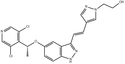 LY 2874455 Structure