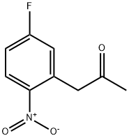 1-(5-fluoro-2-nitrophenyl)propan-2-one Structure