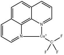 (1,10-Phenanthroline)(trifluoroMethyl)copper(I), 95% Structure