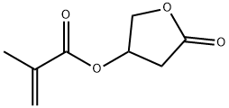 beta-Methacryloyloxy-gamma-butyrolactone Structure