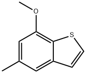 7-Methoxy-5-Methylbenzo[b]thiophene Structure