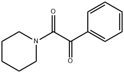 1,2-Ethanedione, 1-phenyl-2-(1-piperidinyl)-
Piperidine, 1-(oxophenylacetyl)- (9CI) Structure