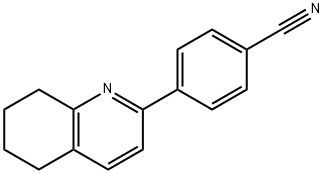 4-(5,6,7,8-Tetrahydroquinolin-2-yl)benzonitrile Structure