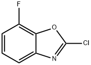 2-Chloro-7-fluorobenzo[d]oxazole Structure