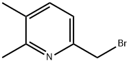 6-(BroMoMethyl)-2,3-diMethylpyridine Structure