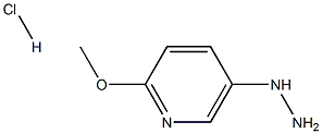 5-Hydrazinyl-2-Methoxypyridine hydrochloride Structure