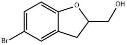 (5-BroMo-2,3-dihydrobenzofuran-2-yl)Methanol Structure