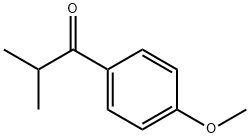 1-(4-Methoxyphenyl)-2-Methylpropan-1-one Structure