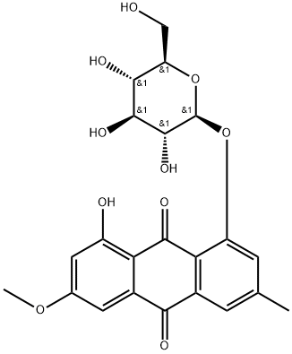 Physcion 8-o-beta-D-monoglucoside Structure