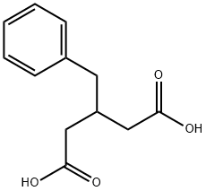 3-benzylpentanedioic acid Structure