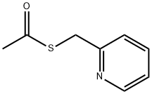 Thioacetic acid S-pyridin-2-ylMethyl ester Structure