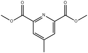 DiMethyl 4-Methylpyridine-2,6-dicarboxylate Structure