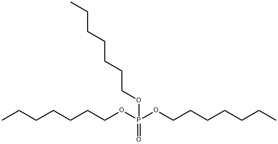 Phosphoric Acid Triheptyl Ester Structure