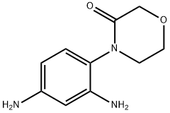3-Morpholinone, 4-(2,4-diaMinophenyl)- Structure