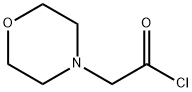 4-Morpholineacetyl chloride Structure