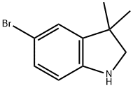 5-BroMo-3,3-diMethylindoline Structure