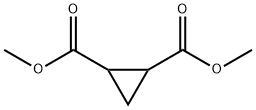 Cyclopropane-1,2-dicarboxylic acid dimethyl ester Structure