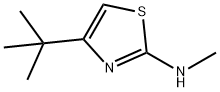 4-t-Butyl-2-(MethylaMino)thiazole Structure