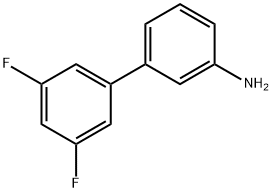 3',5'-Difluoro-biphenyl-3-aMine Structure