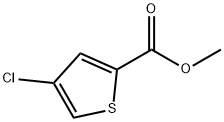 Methyl 4-chlorothiophene-2-carboxylate Structure